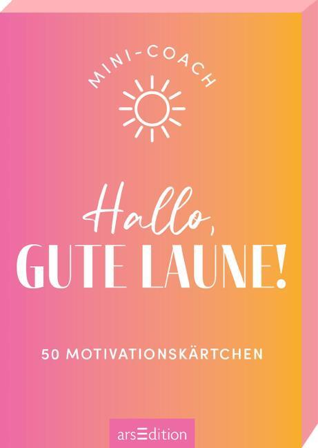 Kartenbox  Mini Coach: Hallo Gute Laune