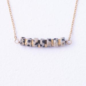 Halskette Favorite Necklace in Dalmatian Jasper