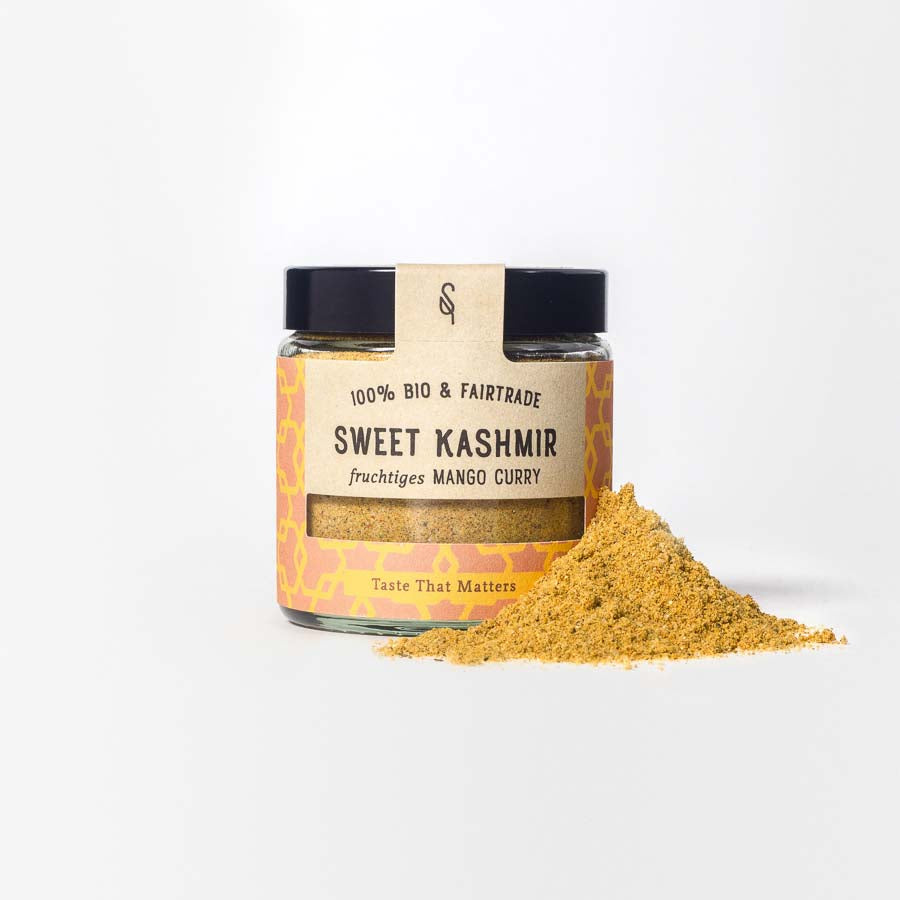 Sweet Kashmir Mango Curry Bio 120 ml Glas