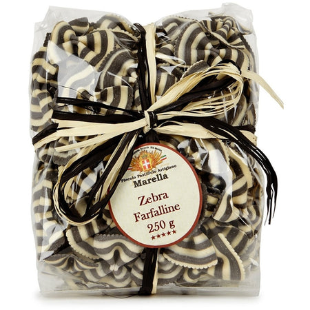 Farfalle Zebra - Pasta aus Hartweizengriess mit Tintenfisch - Glück schenken...