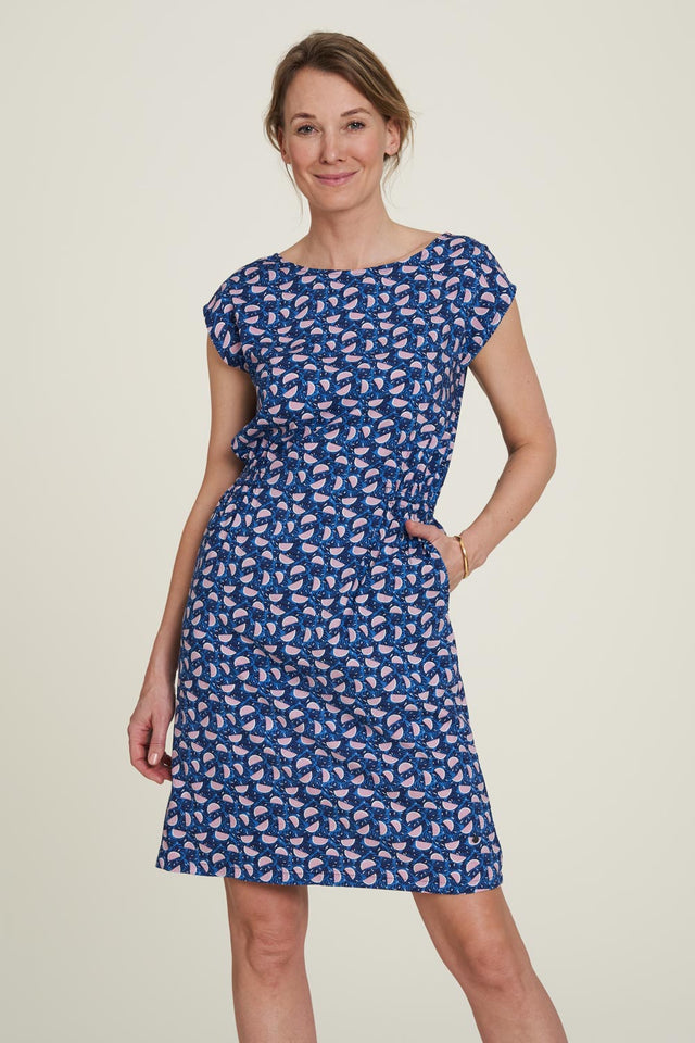 Kurzes Ecovero-Kleid fruity 38