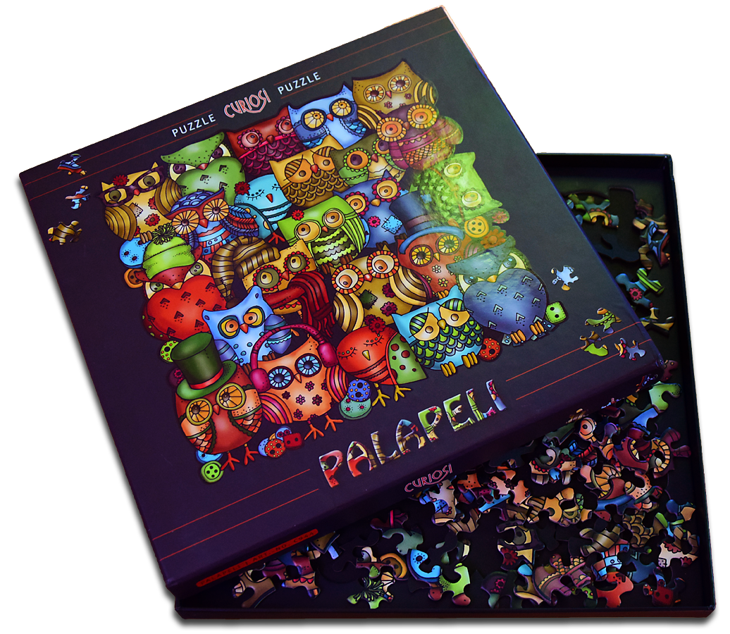 Puzzle Palapeli Eulen, Bärenpresse