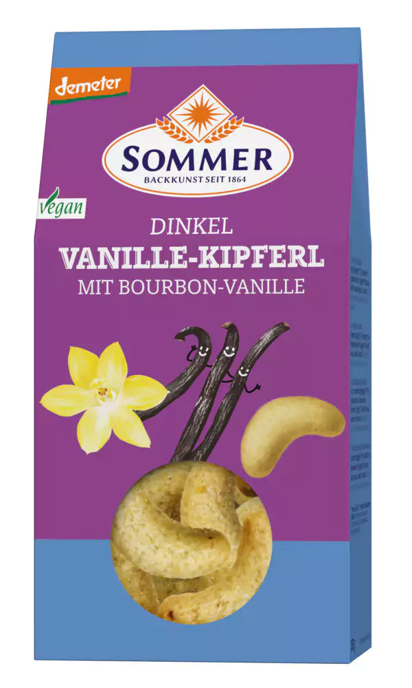Kekse Vanille-Kipferl Dinkel Demeter
