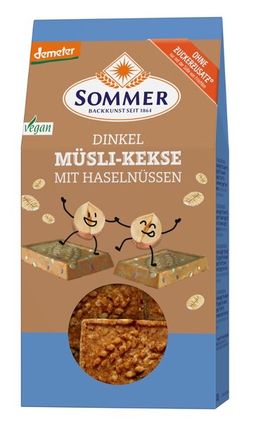 Dinkel Müsli-Kekse demeter 150g