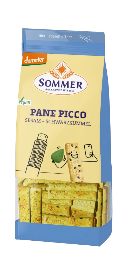 Pane Picco Sesam-Schwarzkümmel demeter