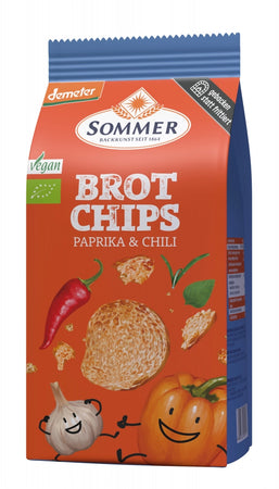 Brotchips Paprika & Chili demeter