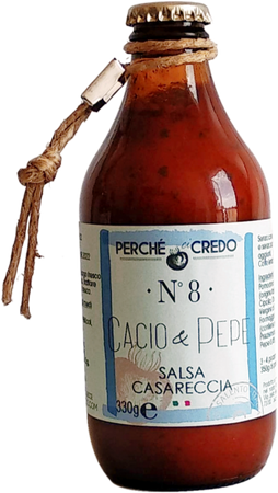 Tomatensauce mit Caciotta und Pfeffer - Salsa Cacio e Pepe Nr. 8