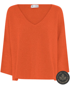 Pullover Bolette Warm Orange Gr. XS/S