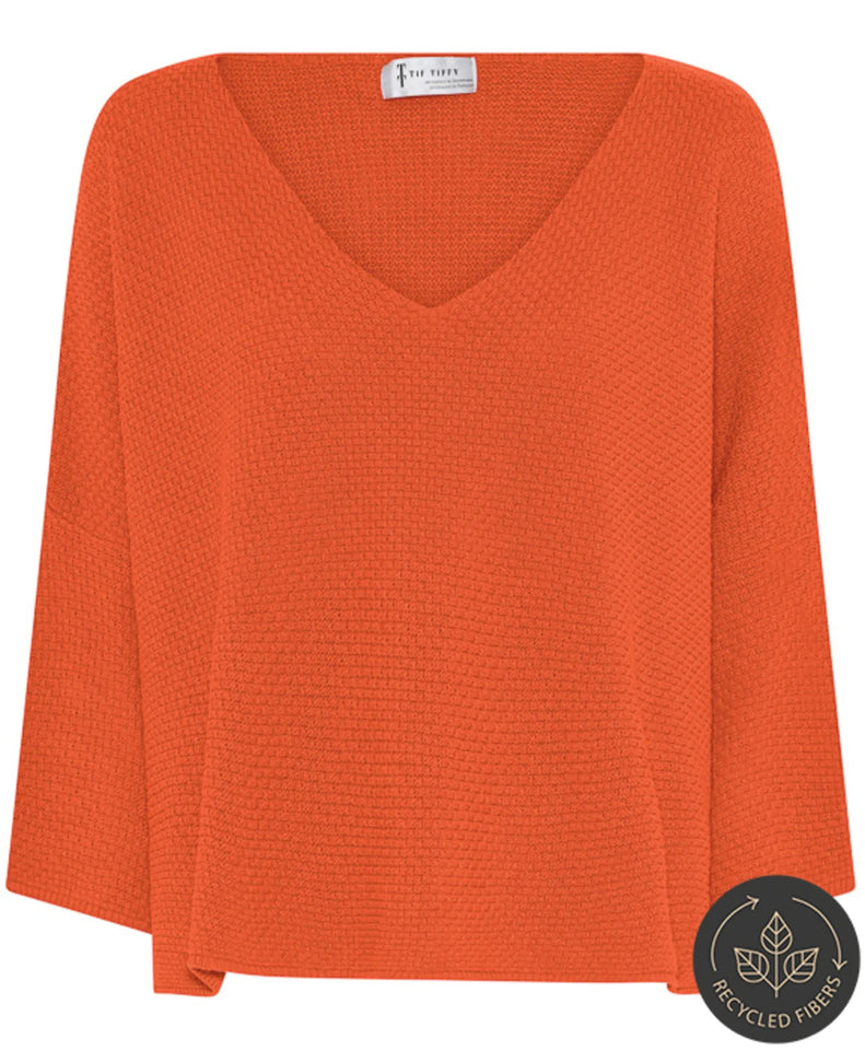 Pullover Bolette Warm Orange Gr. L/XL