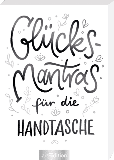 Kartenbox Glücksmantras für die Handtasche