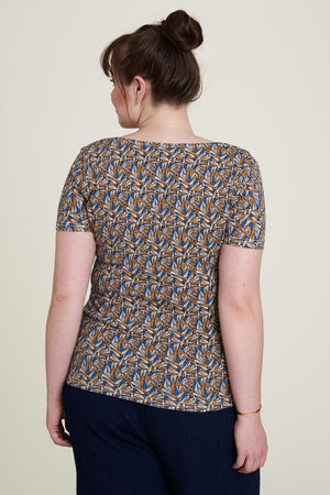 Shirt mit Wasserfall-Ausschnitt shelly XL